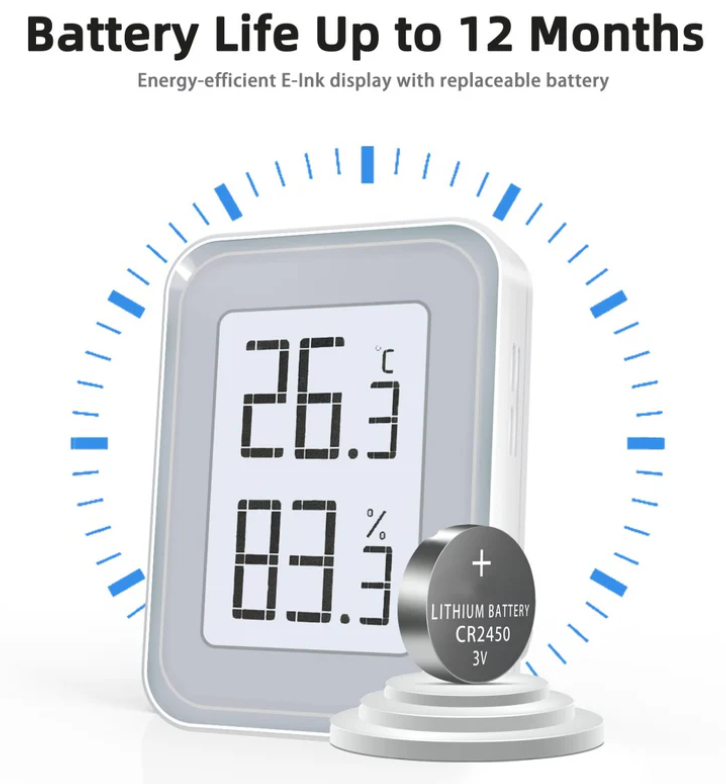 BFK-11 E-ink Hygro-thermometer