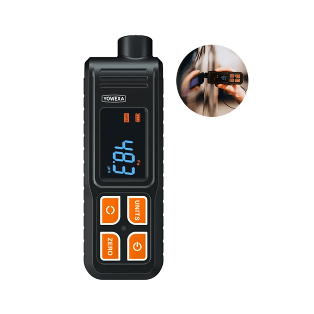 EC-370B - Digital Auto Car Paint Thickness Meter, Film Thickness Tester, Coating Paint Thickness Gauge with Iron Putty