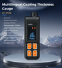 EC-370B - Digital Auto Car Paint Thickness Meter, Film Thickness Tester, Coating Paint Thickness Gauge with Iron Putty