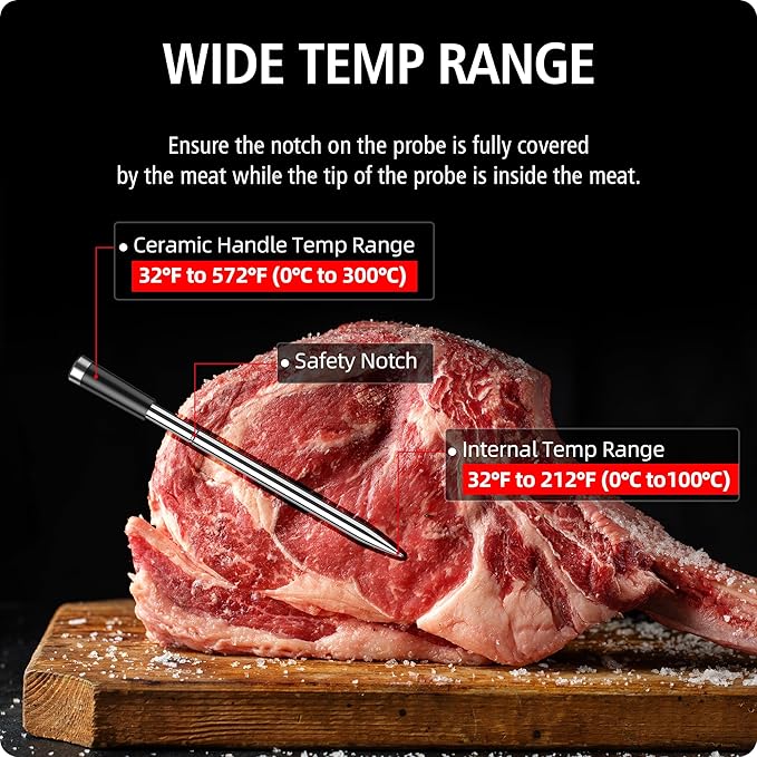BFK-40 Smart 2-probes Meat Thermometer