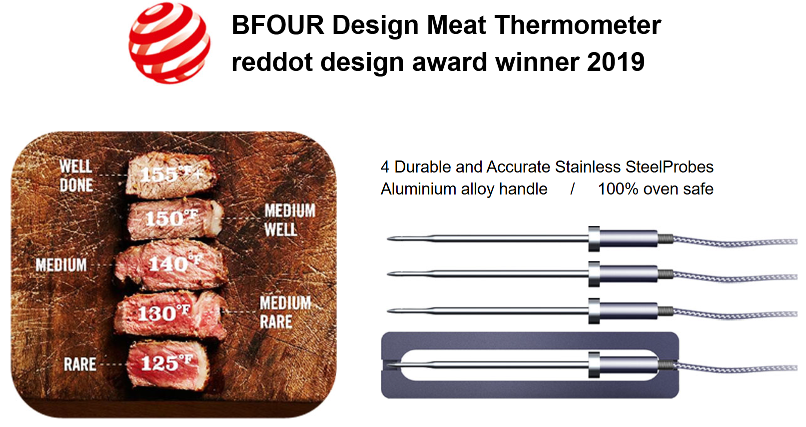 BFK-5 Bluetooth Meat Thermometer