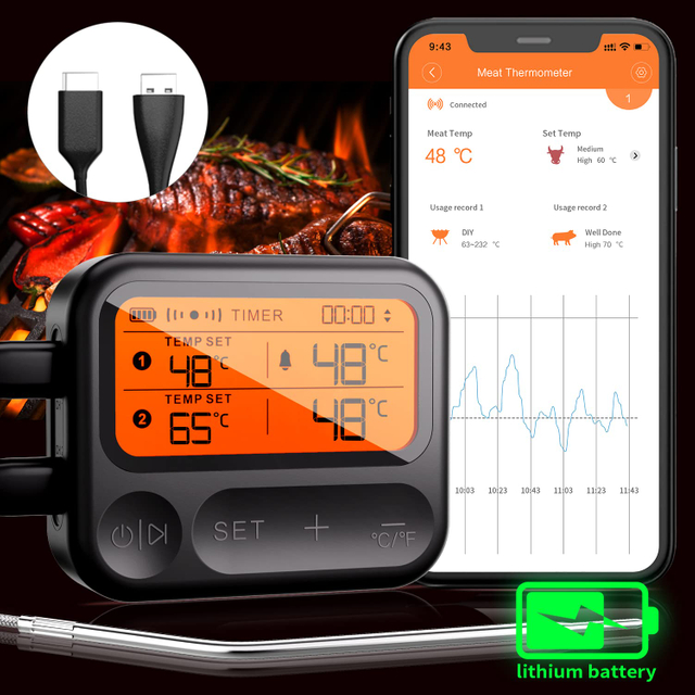 BFK-20 Bluetooth Meat Thermometer